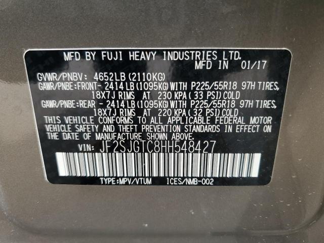 Photo 13 VIN: JF2SJGTC8HH548427 - SUBARU FORESTER 2 