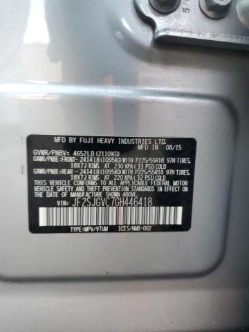 Photo 12 VIN: JF2SJGVC7GH446418 - SUBARU FORESTER 2 