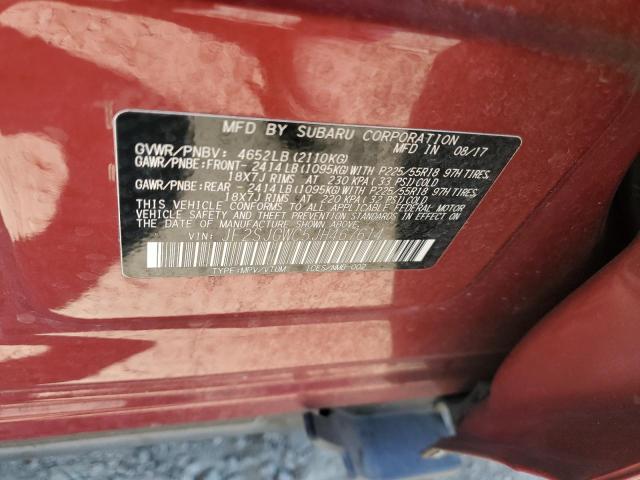 Photo 13 VIN: JF2SJGWC5JH467614 - SUBARU FORESTER 2 