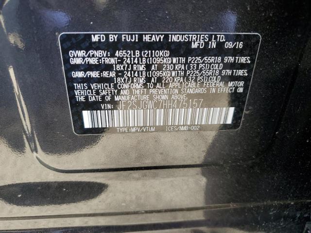 Photo 11 VIN: JF2SJGWC7HH475157 - SUBARU FORESTER 2 