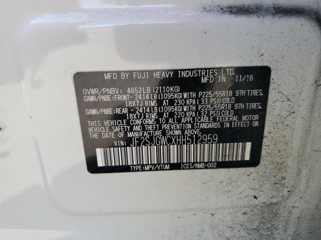 Photo 13 VIN: JF2SJGWCXHH512959 - SUBARU FORESTER 