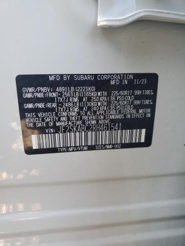 Photo 11 VIN: JF2SKABC2RH461541 - SUBARU FORESTER 