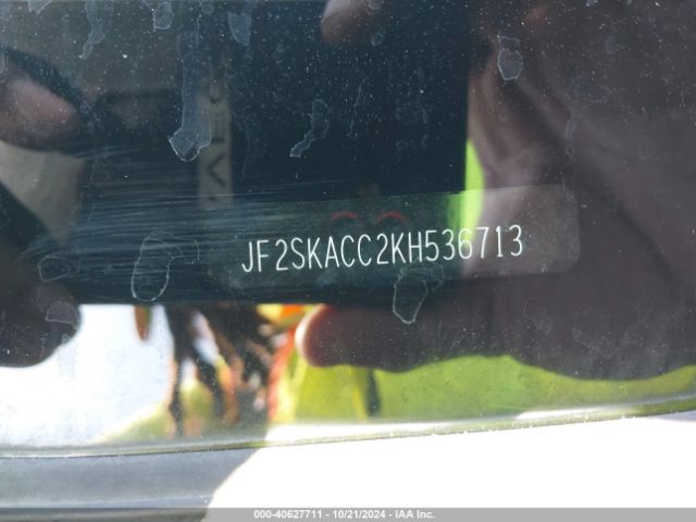 Photo 8 VIN: JF2SKACC2KH536713 - SUBARU FORESTER 