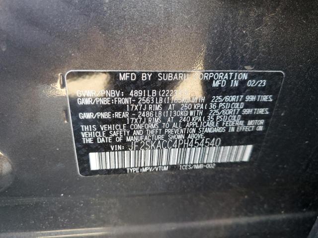 Photo 12 VIN: JF2SKACC4PH454540 - SUBARU FORESTER 