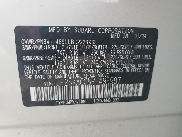 Photo 12 VIN: JF2SKACC5RH495987 - SUBARU FORESTER P 