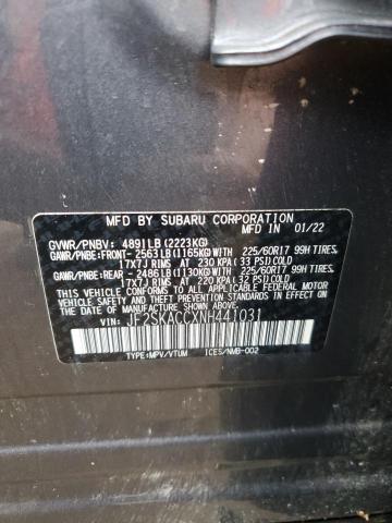 Photo 12 VIN: JF2SKACCXNH441031 - SUBARU FORESTER 