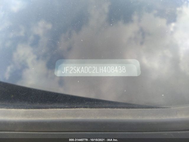 Photo 8 VIN: JF2SKADC2LH408438 - SUBARU FORESTER 