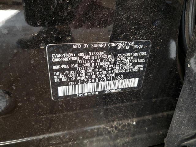 Photo 12 VIN: JF2SKADC2RH411588 - SUBARU FORESTER P 