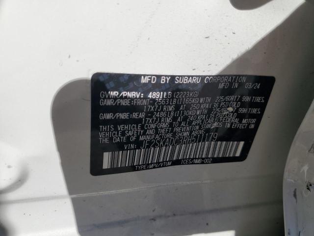 Photo 12 VIN: JF2SKADC3RH511179 - SUBARU FORESTER P 