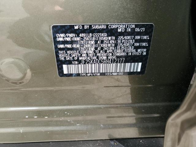 Photo 12 VIN: JF2SKADC5RH412377 - SUBARU FORESTER 