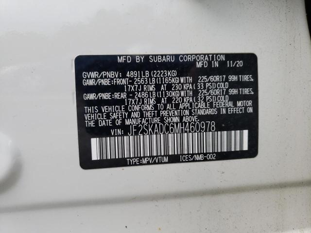 Photo 11 VIN: JF2SKADC6MH460978 - SUBARU FORESTER 