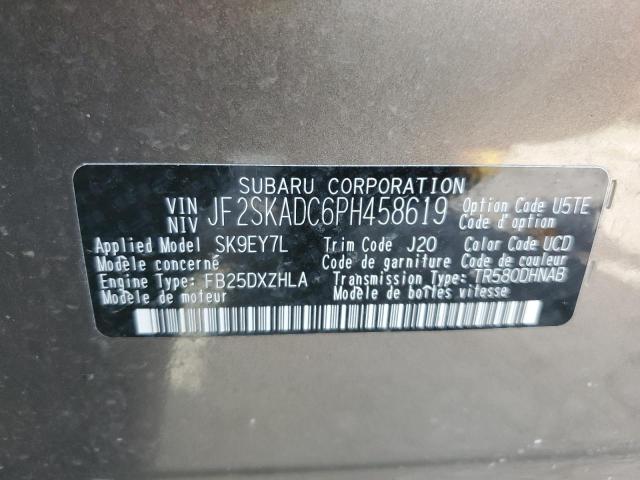 Photo 13 VIN: JF2SKADC6PH458619 - SUBARU FORESTER 