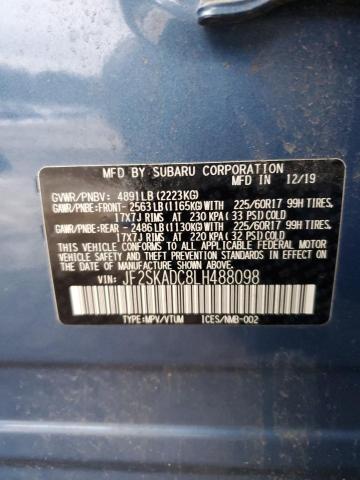 Photo 11 VIN: JF2SKADC8LH488098 - SUBARU FORESTER 