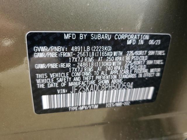 Photo 11 VIN: JF2SKADC8PH500594 - SUBARU FORESTER 