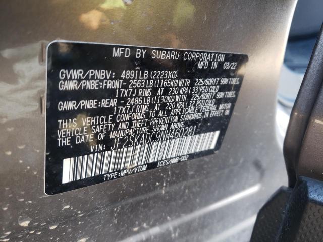 Photo 13 VIN: JF2SKADC9NH460281 - SUBARU FORESTER P 