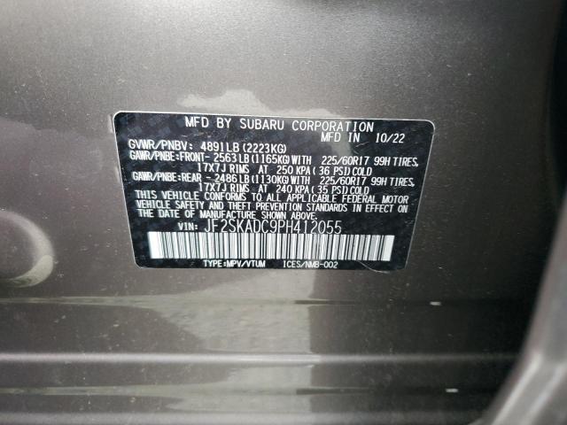 Photo 11 VIN: JF2SKADC9PH412055 - SUBARU FORESTER P 