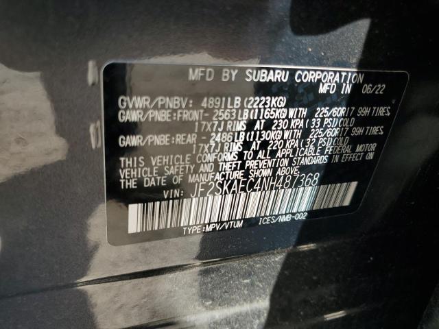 Photo 13 VIN: JF2SKAEC4NH487368 - SUBARU FORESTER P 