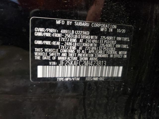 Photo 11 VIN: JF2SKAFC2MH423813 - SUBARU FORESTER 