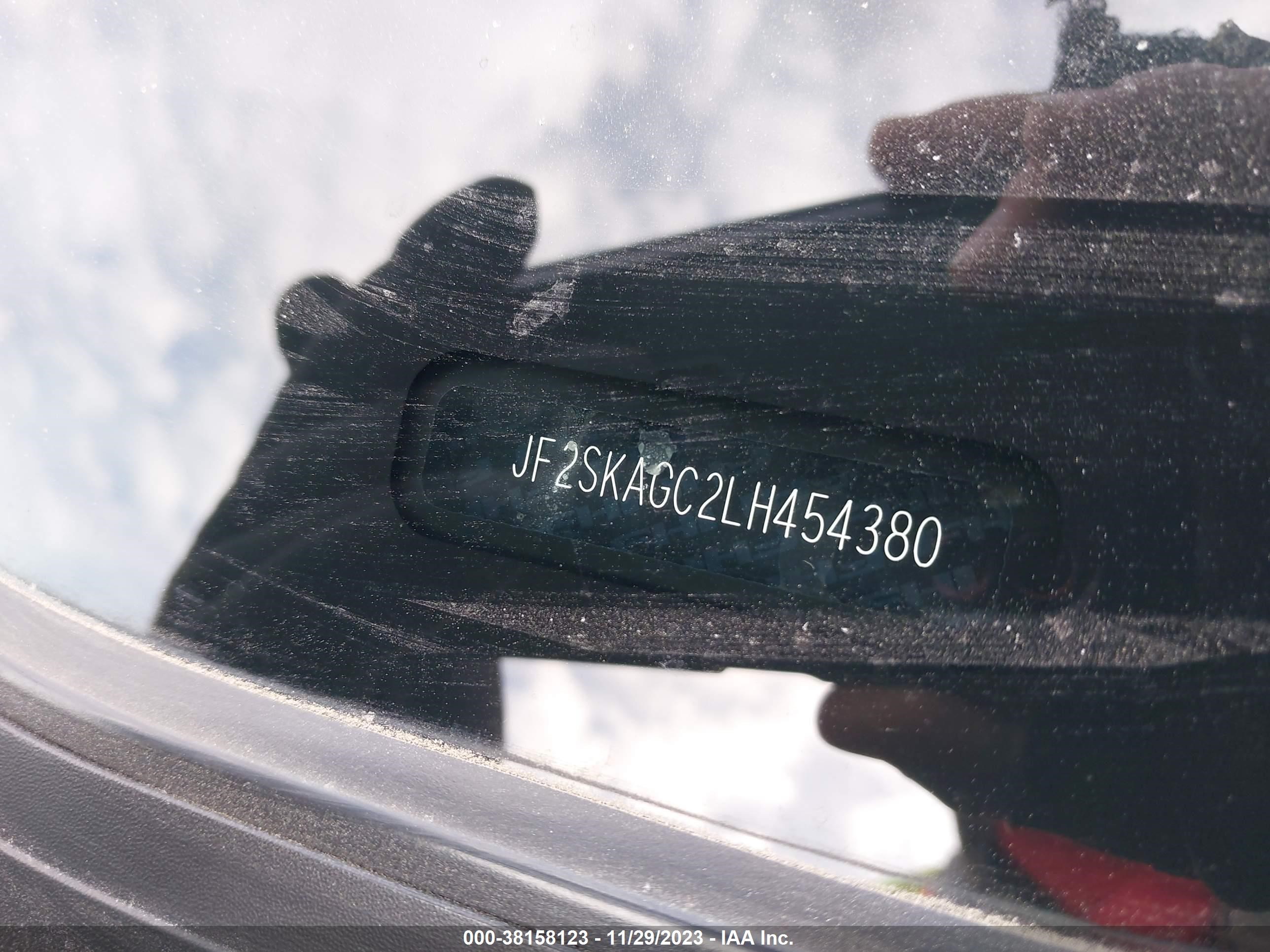 Photo 8 VIN: JF2SKAGC2LH454380 - SUBARU FORESTER 