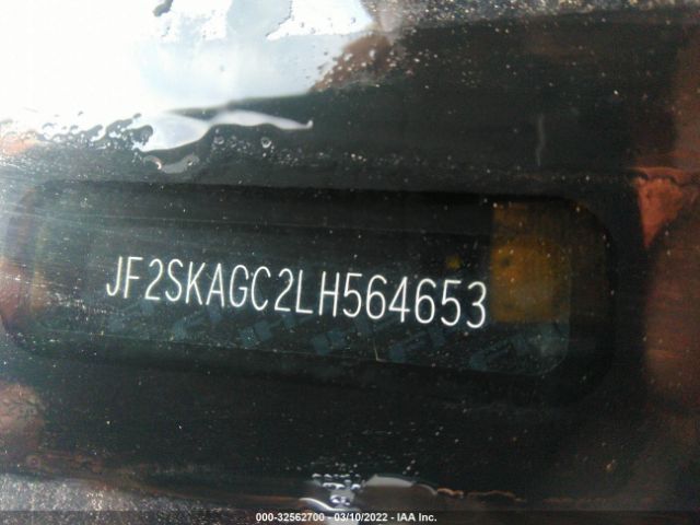 Photo 8 VIN: JF2SKAGC2LH564653 - SUBARU FORESTER 