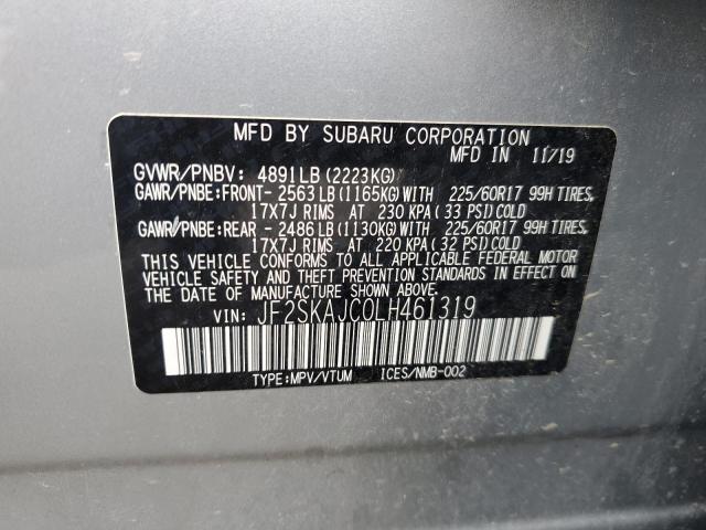 Photo 13 VIN: JF2SKAJC0LH461319 - SUBARU FORESTER 