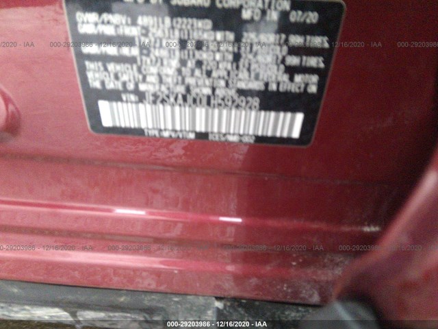 Photo 8 VIN: JF2SKAJC0LH592928 - SUBARU FORESTER 