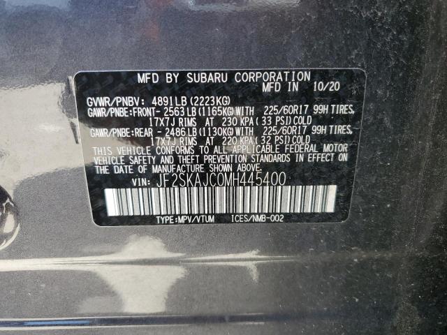 Photo 12 VIN: JF2SKAJC0MH445400 - SUBARU FORESTER 