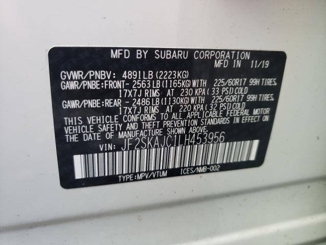 Photo 9 VIN: JF2SKAJC1LH453956 - SUBARU FORESTER P 