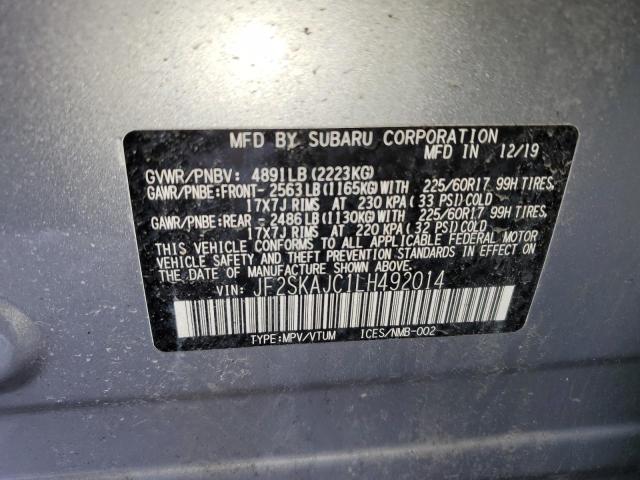 Photo 13 VIN: JF2SKAJC1LH492014 - SUBARU FORESTER P 