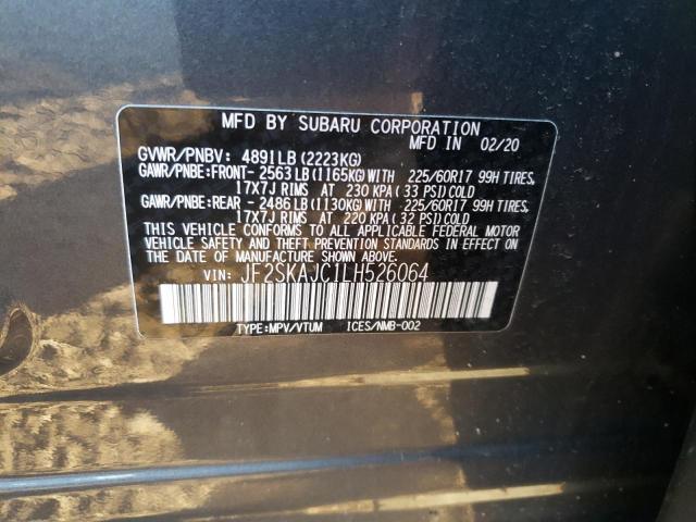 Photo 12 VIN: JF2SKAJC1LH526064 - SUBARU FORESTER 