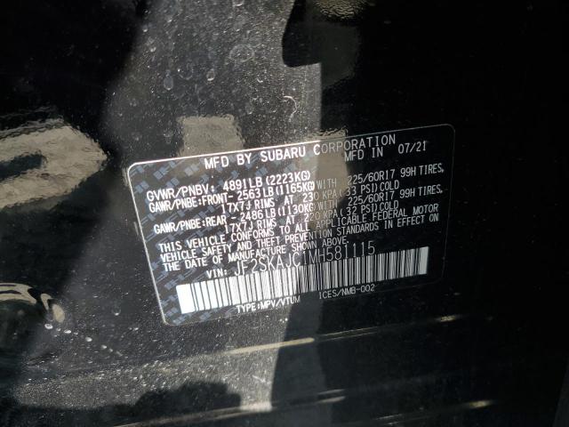 Photo 12 VIN: JF2SKAJC1MH581115 - SUBARU FORESTER P 