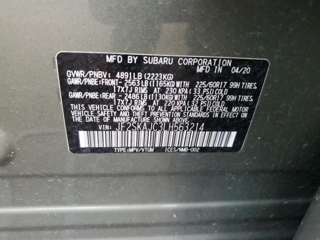 Photo 12 VIN: JF2SKAJC3LH563214 - SUBARU FORESTER P 