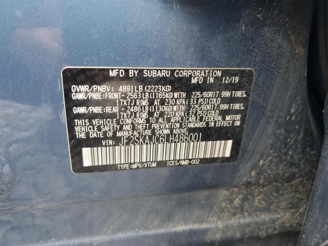 Photo 13 VIN: JF2SKAJC6LH486001 - SUBARU FORESTER P 