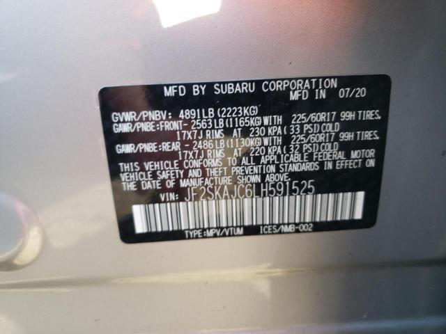 Photo 11 VIN: JF2SKAJC6LH591525 - SUBARU FORESTER 