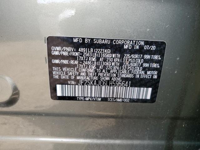 Photo 11 VIN: JF2SKAJC6LH595641 - SUBARU FORESTER P 