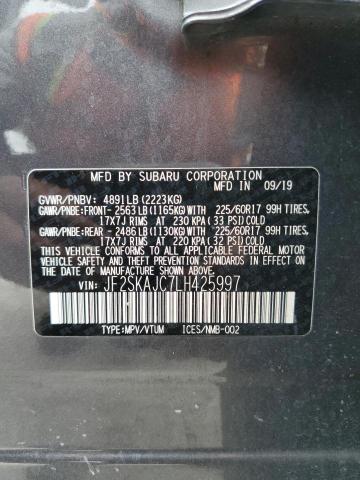 Photo 12 VIN: JF2SKAJC7LH425997 - SUBARU FORESTER 