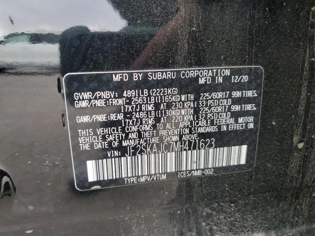 Photo 11 VIN: JF2SKAJC7MH471623 - SUBARU FORESTER P 