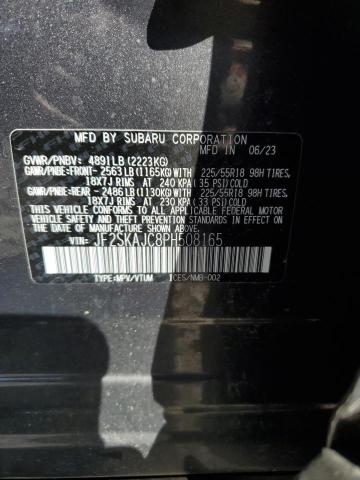 Photo 12 VIN: JF2SKAJC8PH508165 - SUBARU FORESTER S 