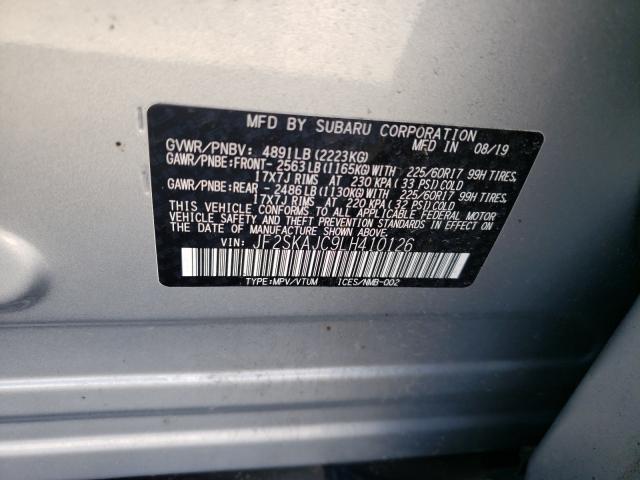 Photo 9 VIN: JF2SKAJC9LH410126 - SUBARU FORESTER P 