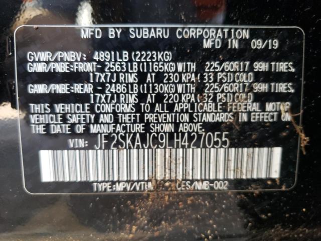 Photo 12 VIN: JF2SKAJC9LH427055 - SUBARU FORESTER 