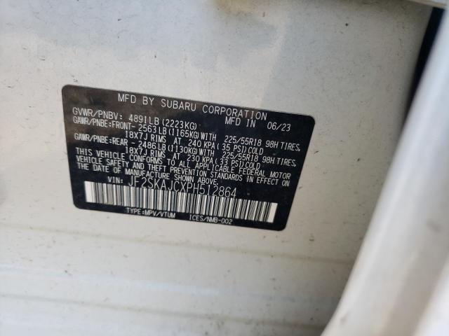 Photo 12 VIN: JF2SKAJCXPH512864 - SUBARU FORESTER 