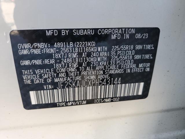 Photo 12 VIN: JF2SKAJCXPH543144 - SUBARU FORESTER S 