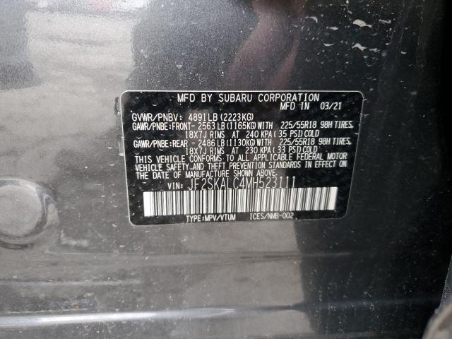 Photo 12 VIN: JF2SKALC4MH523111 - SUBARU FORESTER 