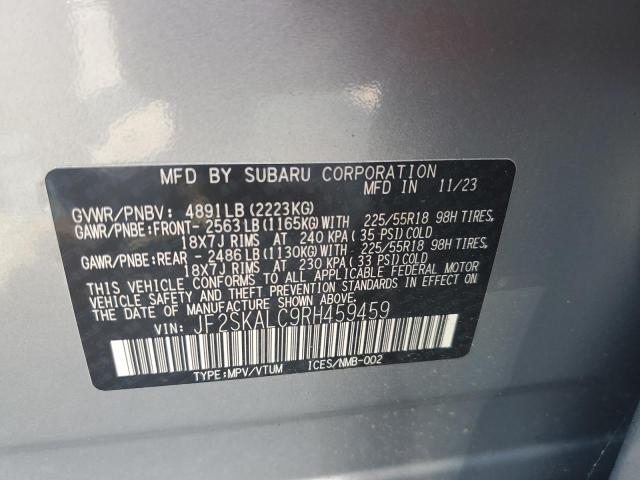 Photo 11 VIN: JF2SKALC9RH459459 - SUBARU FORESTER L 