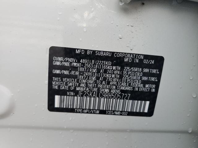 Photo 13 VIN: JF2SKALC9RH505727 - SUBARU FORESTER L 