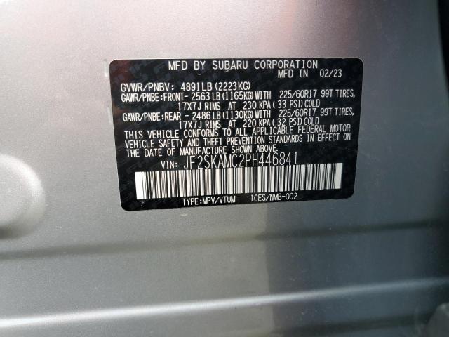 Photo 12 VIN: JF2SKAMC2PH446841 - SUBARU FORESTER 