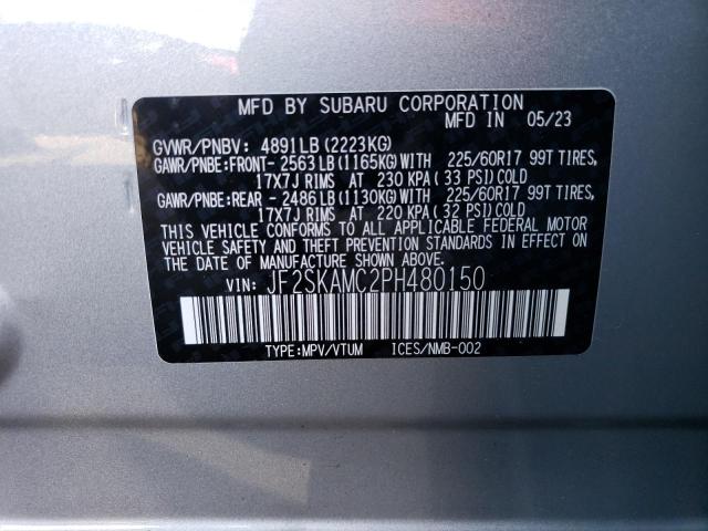 Photo 12 VIN: JF2SKAMC2PH480150 - SUBARU FORESTER W 