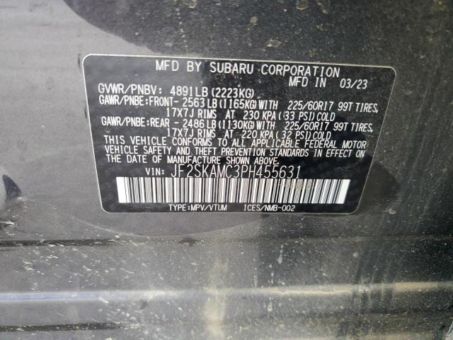 Photo 12 VIN: JF2SKAMC3PH455631 - SUBARU FORESTER 