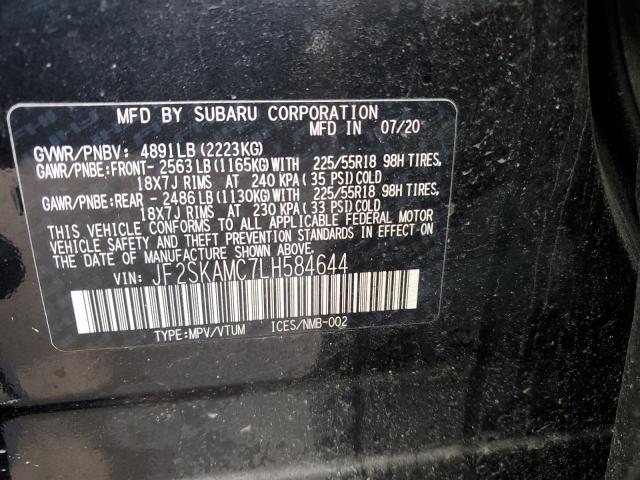 Photo 12 VIN: JF2SKAMC7LH584644 - SUBARU FORESTER S 