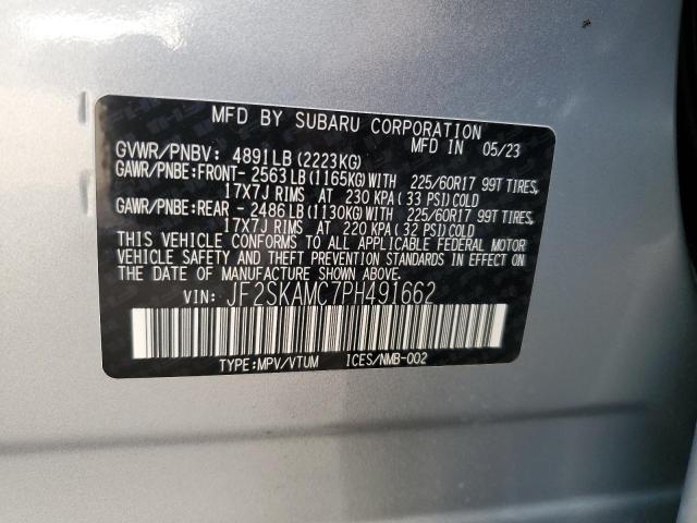 Photo 11 VIN: JF2SKAMC7PH491662 - SUBARU FORESTER 